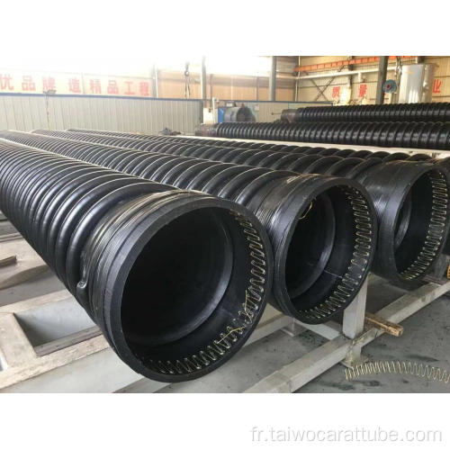 HDPE Stock Drainage Euestage tube de cartes